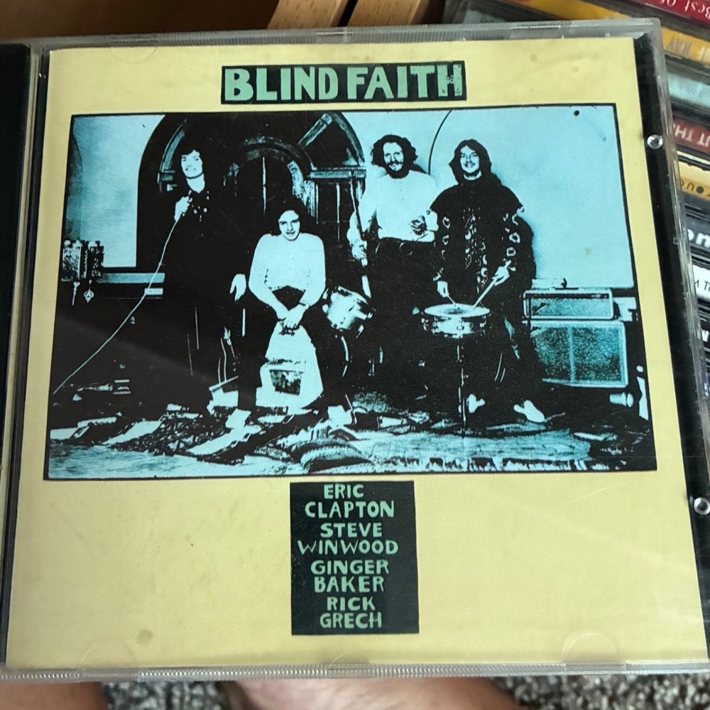 Blind Faith Self Titled CD Eric Clapton Steve Winwood Polydor 825 094-2 Rock